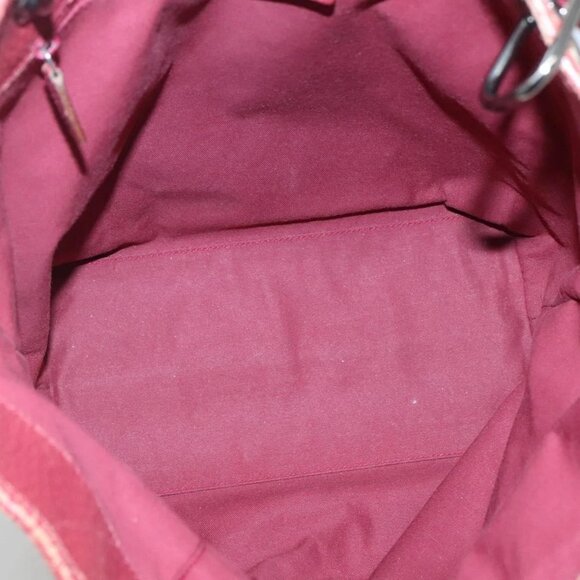 GUCCI GG Canvas Tote Bag Beige Silver 120836 Auth SW830 - Picture 11 of 16